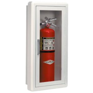 Semi-Recessed Mount Fire Extinguisher Cabinet