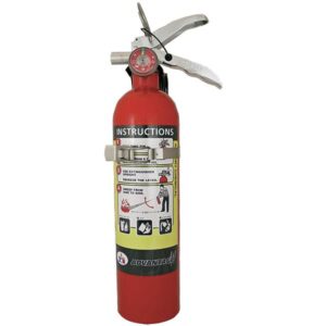 Badger 2 1/2 # ABC Extinguisher With Wall Mount Bracket